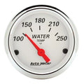 Autometer 2-1/16" 100-250 °F Water Temperature Gauge Arctic White | Universal (1337)