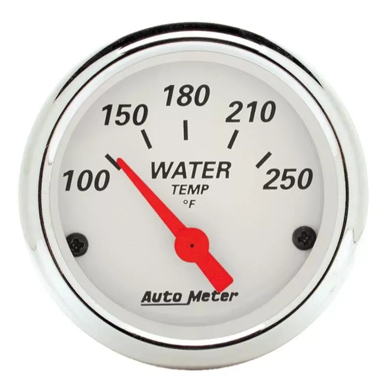 Autometer 2-1/16" 100-250 °F Water Temperature Gauge Arctic White | Universal (1337)