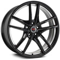Revolution Racing RR28 Gloss Black w/ Machined Undercut 17x7.5 | 5x114.3 (RR28-1775514+40BMR)