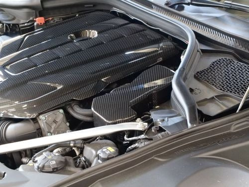 HKS Carbon Fiber ECU Cover | 2020-2025 Toyota GR Supra (70026-AT017)