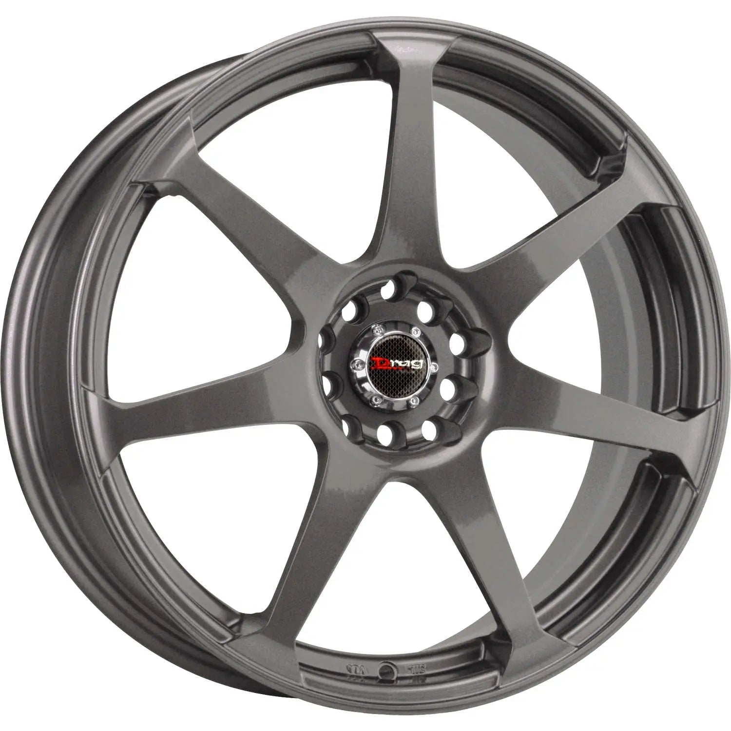 Drag Wheels DR33 Charcoal Gray 15x7 | 4x100/4x114.3 (DR33157044073GM1)