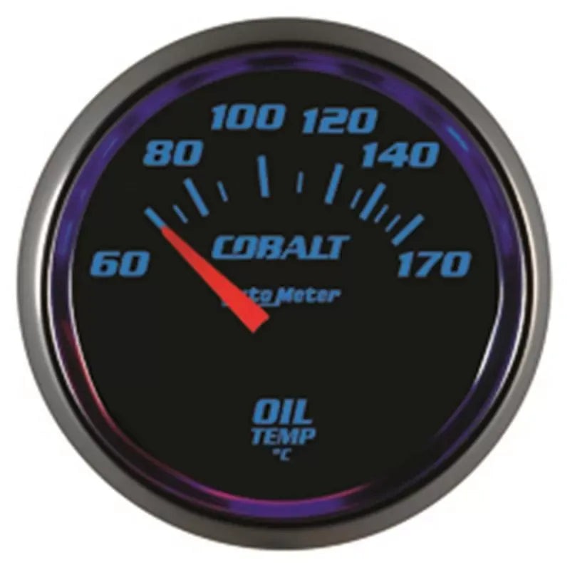 Autometer 2-1/16" 60-170 °C Oil Temperature Gauge Cobalt | Universal (6148-M)