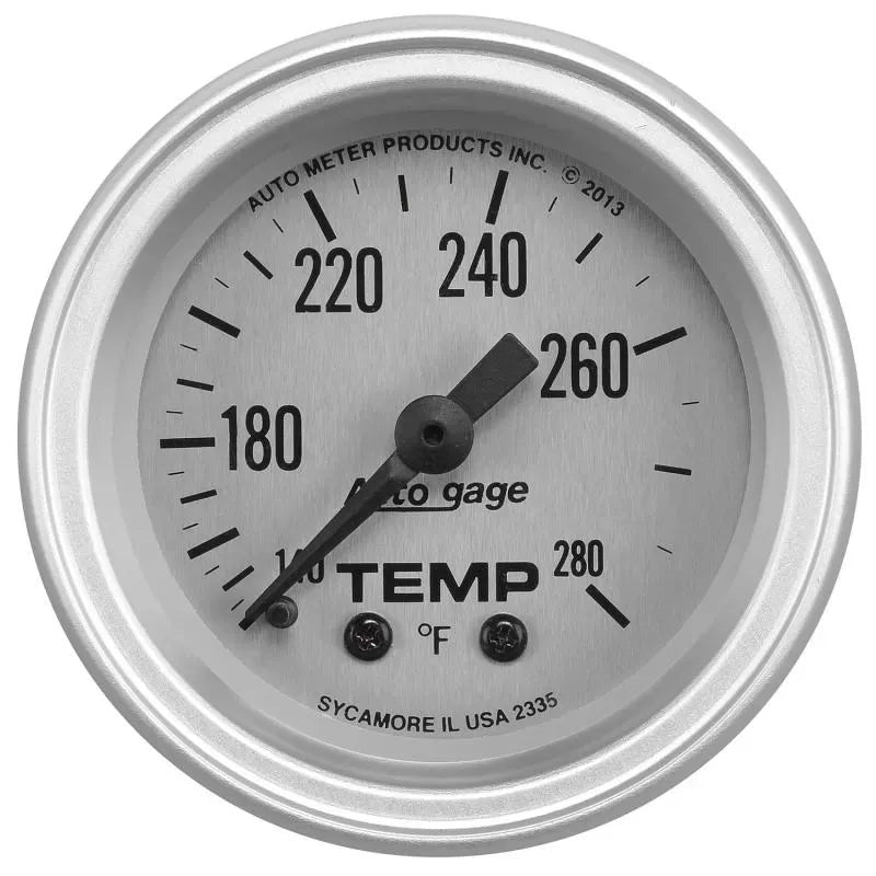 Autometer 2-1/16" 140-280 °F Water Temperature Gauge Auto Gage | Universal (2335)