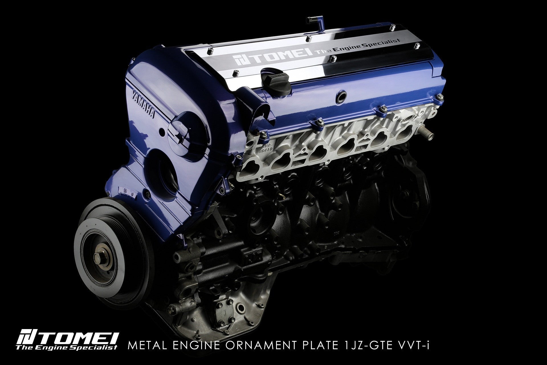 Tomei Metal Engine Ornament Plate | 1JZ-GTE VVTI (TE101A-TY04A)