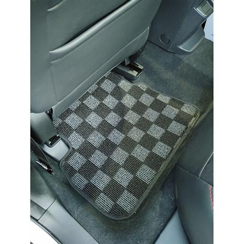 P2M Front + Rear Race Floor Mats - Dark Grey | 2022+ Subaru WRX (P2-CPTVBFFRDG-TP)