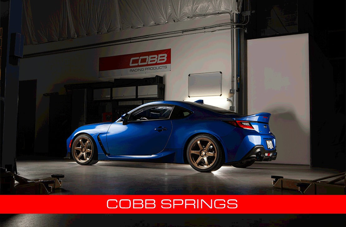 Cobb Lowering Springs | 2022+ Subaru BRZ / Toyota GR86 (CB-SUB006)