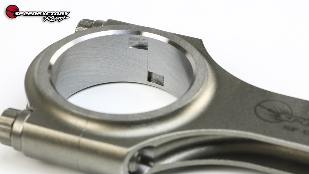 SpeedFactory Racing No-Notch H-Beam Long Rod and Vitara Piston Combo | 1988-2005 Honda Civic, and 1986-1989 Acura Integra (IG SF-02-103 & YCP-75MMKIT)