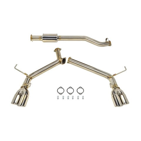 STM Stainless Dual Exit Catback Exhaust | 2022+ Subaru WRX (STM-VBWRX-EXDE-SS)