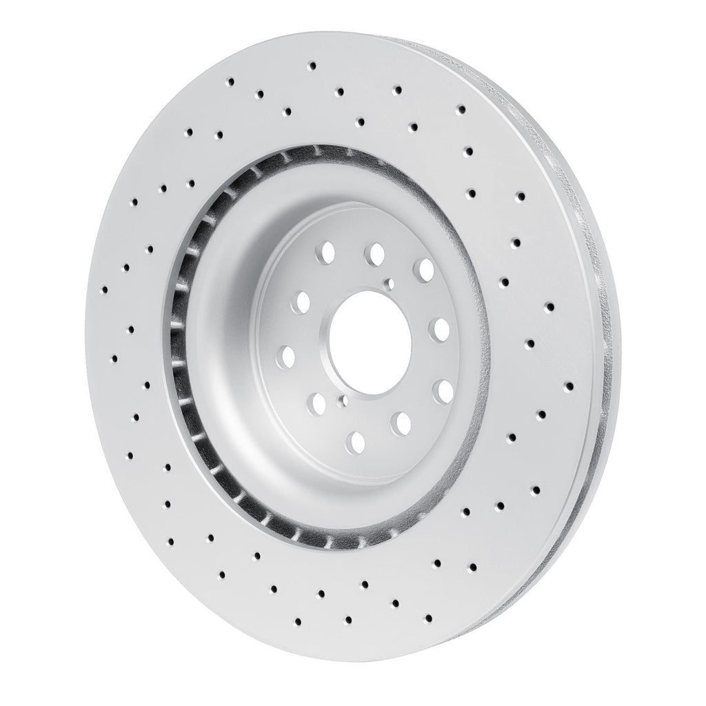 DFC Front Drilled Hi-Carbon Alloy Geomet Coated Rotor | 2018-2021 Subaru WRX STI (920-13041)