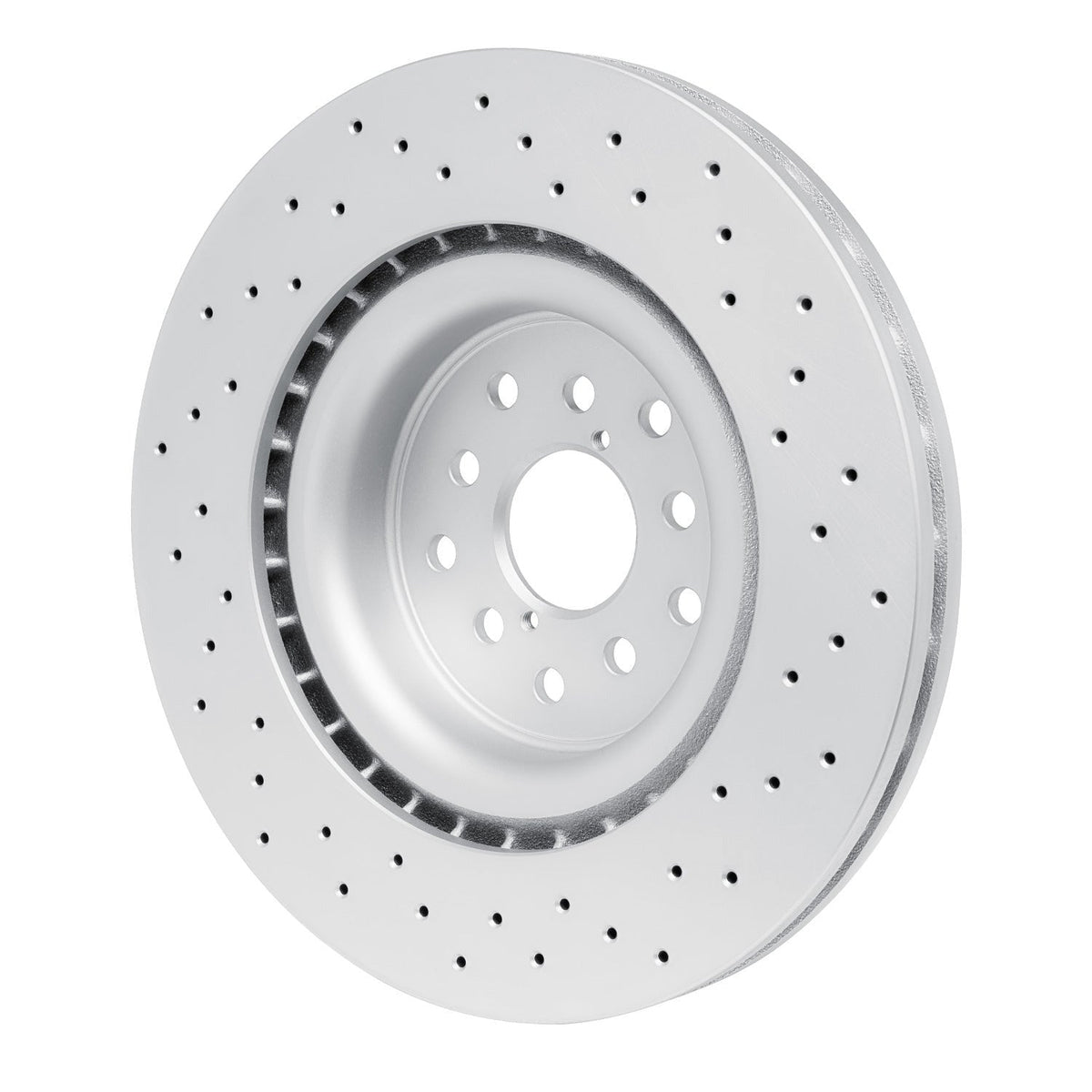 DFC Front Drilled Hi-Carbon Alloy Geomet Coated Rotor | 2018-2021 Subaru WRX STI (920-13041)
