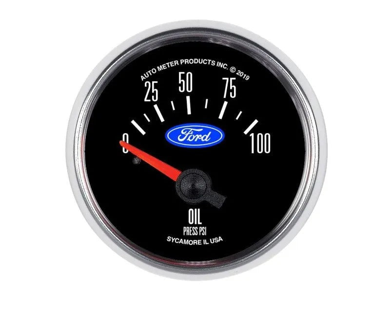 Autometer 2-1/16" 0-100 PSI Oil Pressure Gauge FORD | Universal (880821)