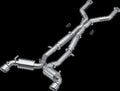 MBRP Stainless Steel 3" Cat-Back - Dual Split Exit | 2017 - 2022 Infiniti Q60 RWD/AWD (S4406)