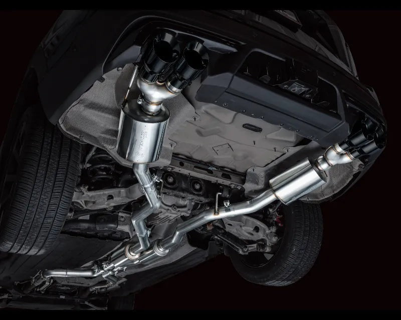 AWE Touring Edition Exhaust for Ford Explorer ST / Lincoln Aviator - Diamond Black Tips (3015-43625)