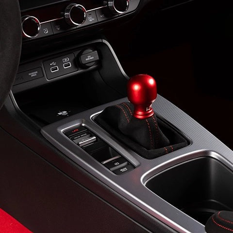 Hybrid Racing Alcantara Shift Boot | 2022+ Honda Civic / Civic Si & 2023+ Honda Civic Type-R (HYB-SBA-01)