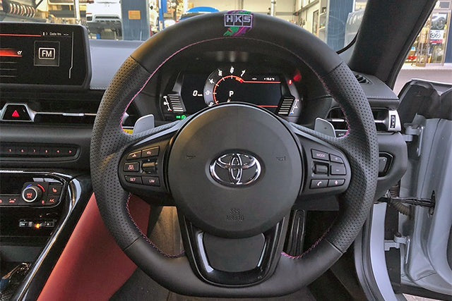 HKS Steering Wheel | 2020-2024 Toyota GR Supra (51999-AT003)