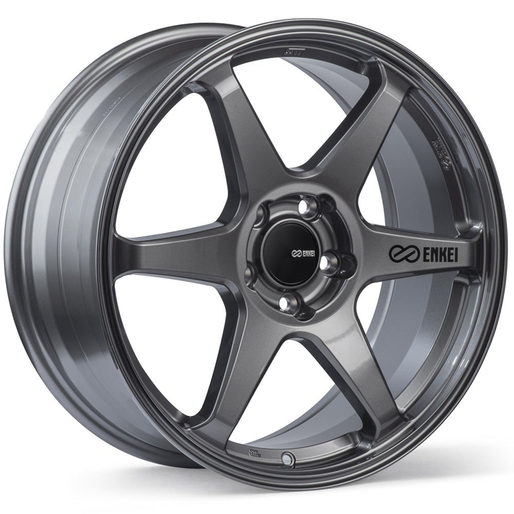 Enkei T6R Gloss Gunmetal 18x8.5 | 5x100 (539-885-8045GM)