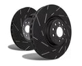 EBC Brakes Ultimax Grooved Rear Rotors | 2016-2021 Honda Civic Si (USR7801)