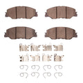 DFC 5000 Advanced Ceramic Front Brake Pads & Hardware | 2022-2026 Honda Civic (1551-2185-01)