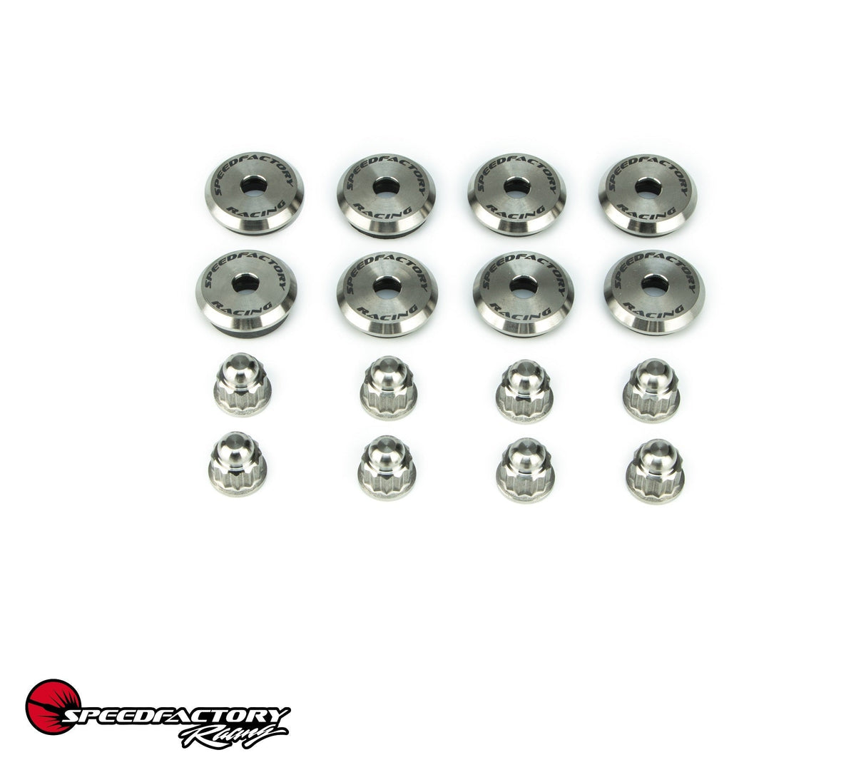 SpeedFactory Racing H-Series VTEC Titanium Valve Cover Hardware Kit | 1992-2001 Honda Prelude (SF-02-076-H22)