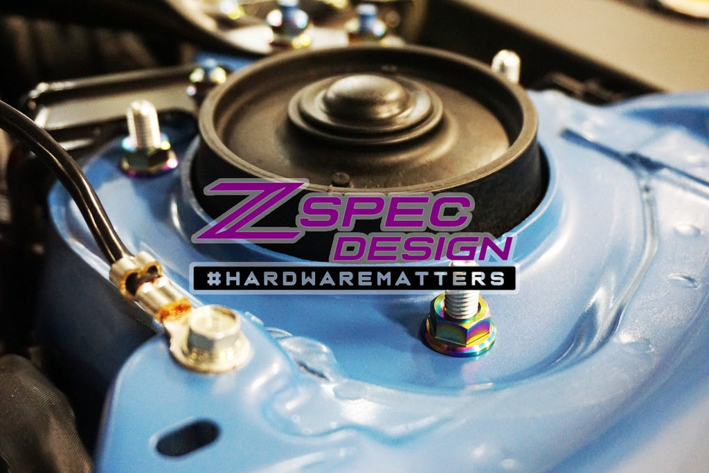 ZSPEC "Stage 2" Dress Up Bolts® Titanium Fastener Kit | 2022+ Toyota GR86/Subaru BRZ (00843612124289)