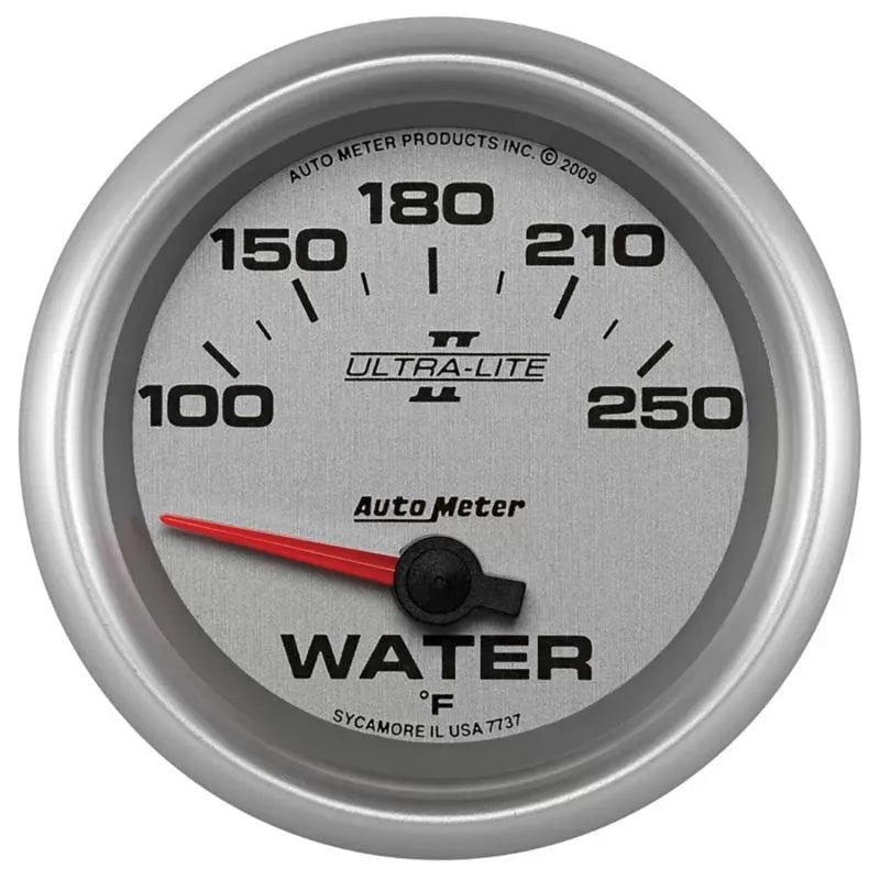 Autometer 2-5/8" 100-250 °F Water Temperature Gauge ULTRA-LITE II | Universal (7737)