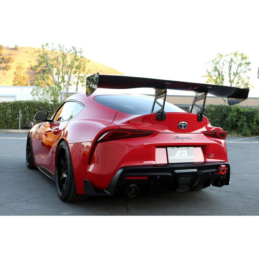 APR Performance GTC-300 Carbon Fiber Adjustable Wing - 61" | 2020-2023 Toyota GR Supra (AS-106123)