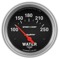 Autometer 2-5/8" 100-250 °F Water Temperature Gauge SPORT-COMP | Universal (3531)