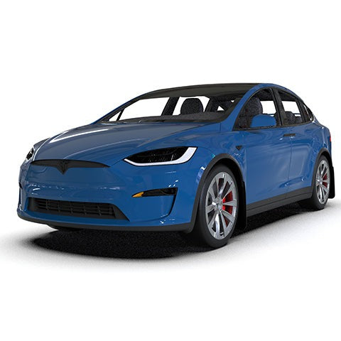 Rally Armor Mud Flaps | 2022+ Tesla Model X (MF102-UR)