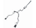 AWE 0FG Non-Resonated Catback for '21+ Ford F-150 Tremor (With Bumper Cutouts) - Diamond Black Tips (3020-33402)