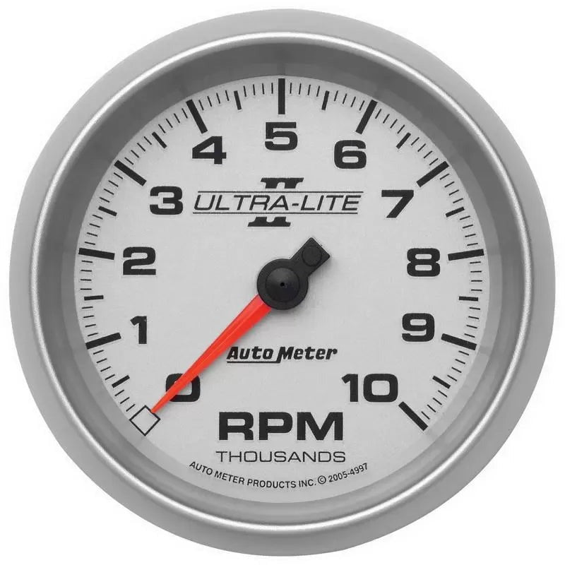 Autometer 3-3/8" 0-10000 RPM Tachometer Gauge ULTRA-LITE II | Universal (4997)