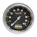 Autometer 3-3/8" 0-10000 RPM Tachometer Gauge Carbon Fiber | Universal (4798)