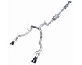 AWE 0FG Resonated Catback for '21+ Ford F-150 Tremor (With Bumper Cutouts) - Diamond Black Tips (3015-33402)