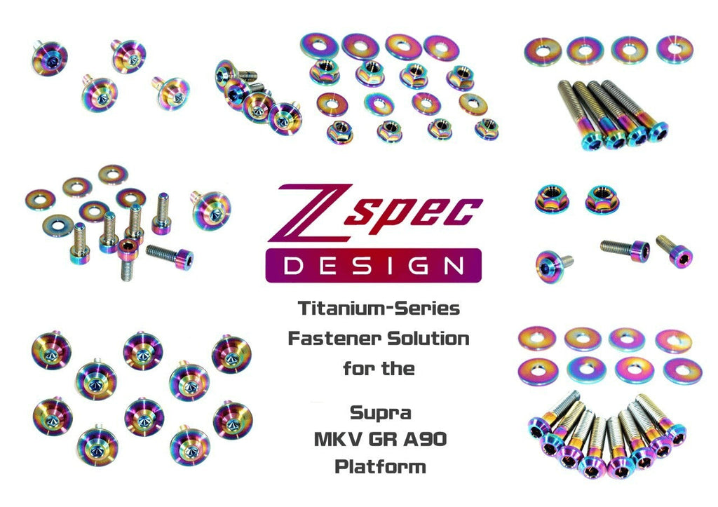 ZSPEC "Stage 2" Titanium Fastener Kit | 2020-2026 Toyota Supra (00843612148087)
