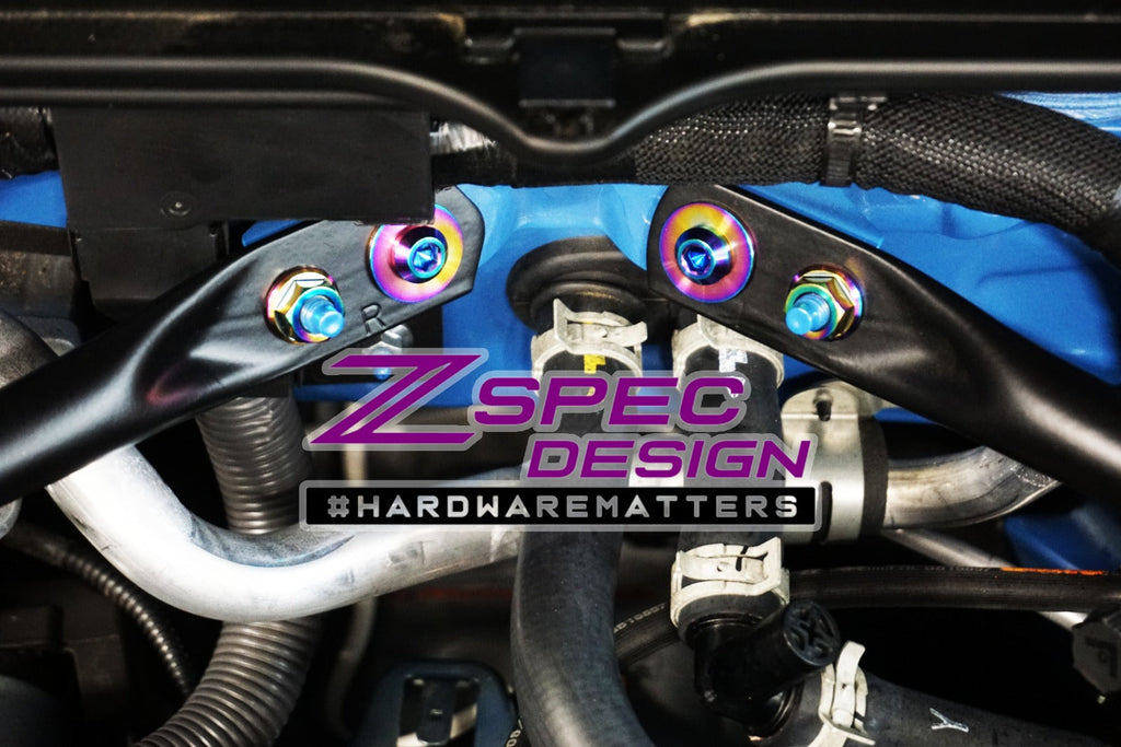 ZSPEC "Stage 2" Dress Up Bolts® Titanium Fastener Kit | 2022+ Toyota GR86/Subaru BRZ (00843612124289)