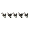 Injector Dynamics ID1300X Injectors - 48mm Length - 14mm Top - 14mm Lower Set of 5 (1300.48.14.14.5)