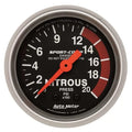 Autometer 2-1/16" 0-2000 PSI Nitrous Pressure Gauge SPORT-COMP | Universal (3328)