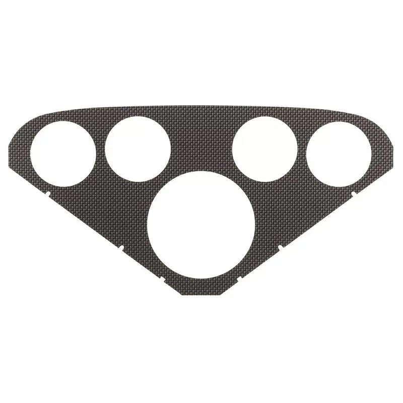 Autometer Optional Faceplate For #2208 Carbon LOOK | Universal (2125)