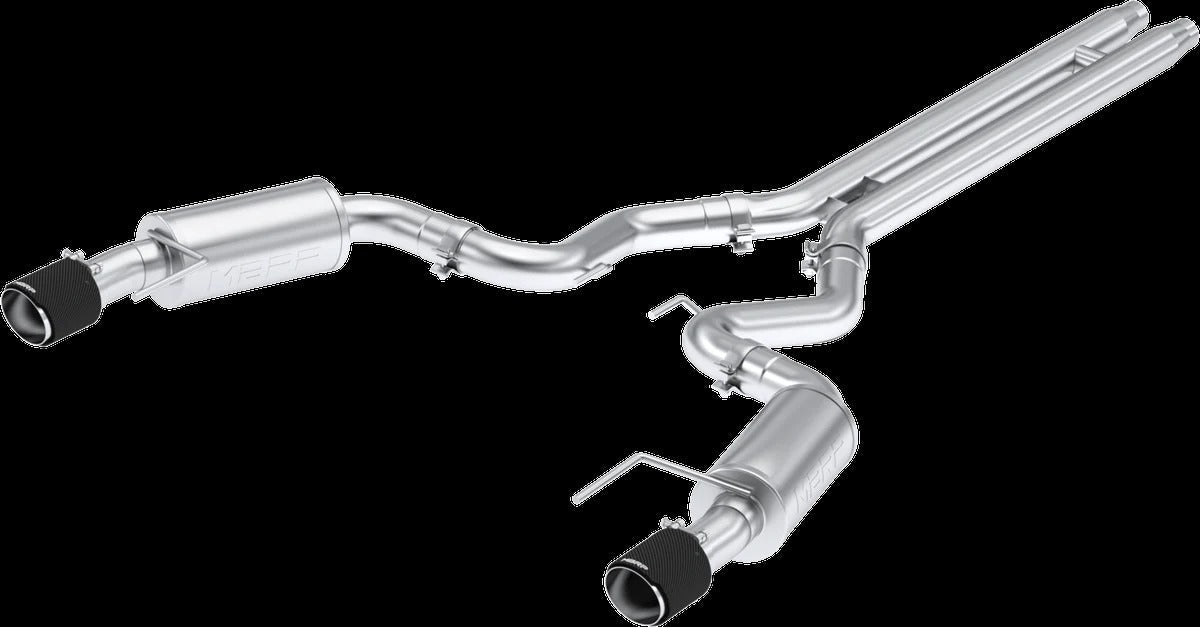 MBRP Stainless Steel 3" Cat-Back - Dual Exit | 2024+ Mustang GT (S7251)
