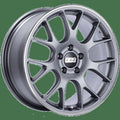 BBS Wheels CHR Satin Titanium Gray w/ Polished Outer Lip Ring 18x9 | 5x120 (CH133TIPO)