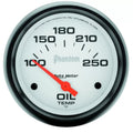 Autometer 2-5/8" 100-250 °F Oil Temperature Gauge Phantom | Universal (5847)