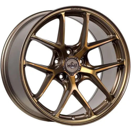 Anovia Wheels AN-12 Bronze w/Bronze Machined Spoke Faces & Bronze Tint 18x9.5 | 5x120 (ANO0121895512035BZ)