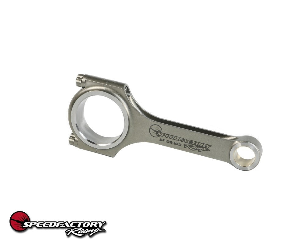 SpeedFactory Racing No-Notch H-Beam Long Rod and Vitara Piston Combo | 1988-2005 Honda Civic, and 1986-1989 Acura Integra (IG SF-02-103 & YCP-75MMKIT)