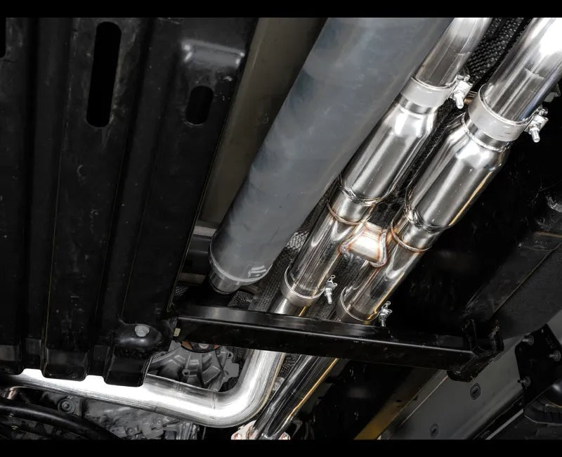 AWE 0FG Catback Exhaust for RAM TRX - Chrome Silver Tips (3015-32004)