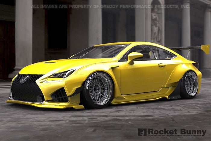 GReddy Rocket Bunny Full Wide-Body Aero Kit w/o GT Wing | 2015-2025 Lexus RC F (17010260)