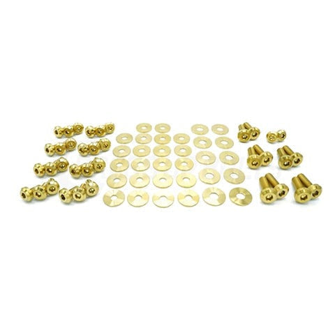 Dress Up Bolts Stage 1 Titanium Hardware Engine Bay Kit | 2012-2015 BMW 335i (BMW-013-Ti)
