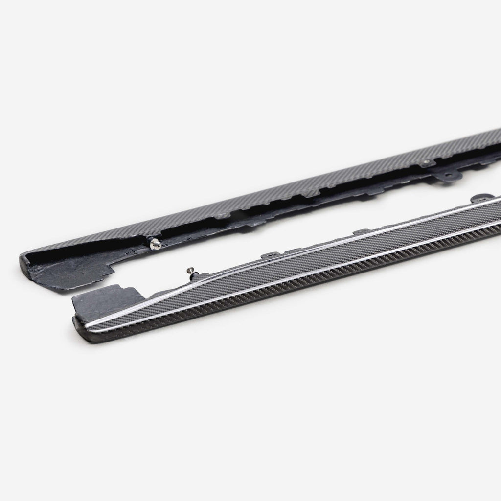 Seibon Carbon MB-Style Carbon Fiber Side Skirts | 2023+ Honda Civic Type R (SS23HDCVR-MB)