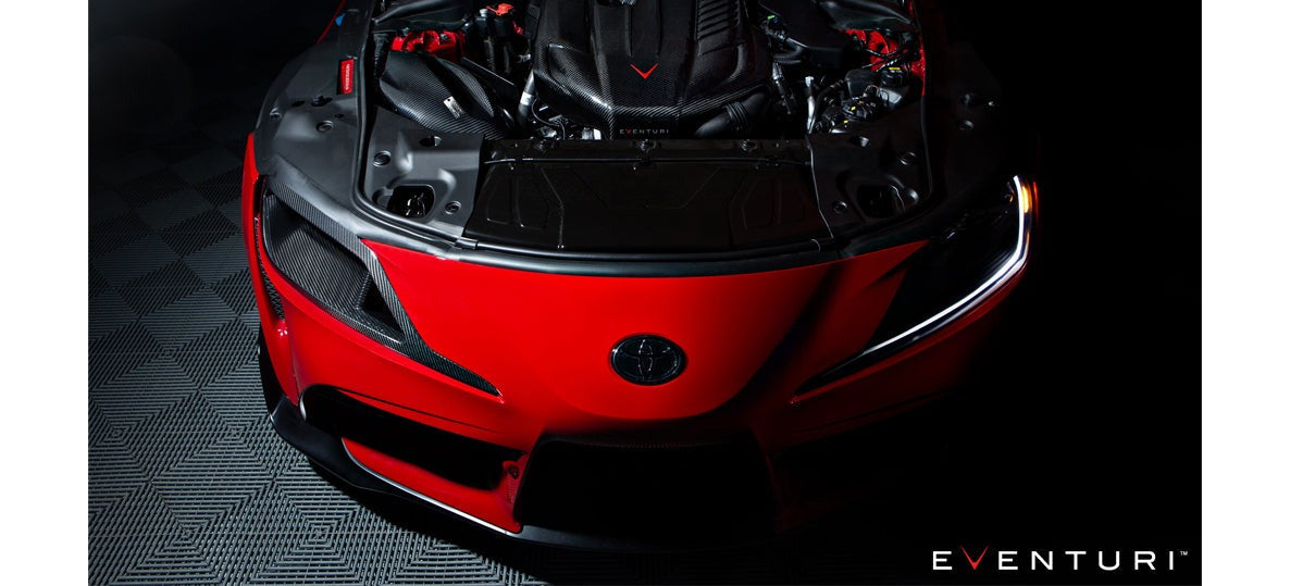 Eventuri Carbon Headlamp Race Duct | 2020-2026 Toyota Supra (EVE-A90-CF-HDP)
