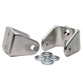 SpeedFactory Racing Billet Honda AWD / FWD Strange Engineering Rear Lower Shock Mount Brackets | 1992-2000 Honda Civic and 1994-2001 Acura Integra (SF-08-005)