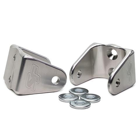 SpeedFactory Racing Billet Honda AWD / FWD Strange Engineering Rear Lower Shock Mount Brackets | 1992-2000 Honda Civic and 1994-2001 Acura Integra (SF-08-005)