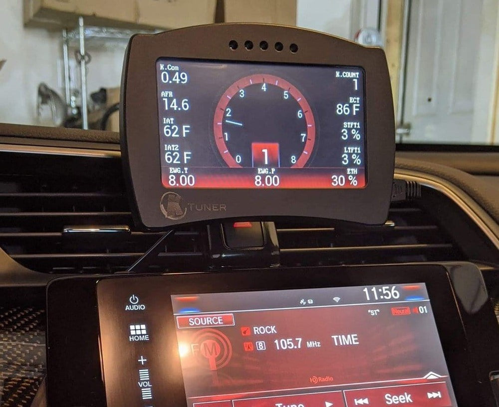 Dimensions Unlimited KTuner V2 Above Stereo Mount | 2016-2021 Honda Civic (DU-TSP-V2-ASM)